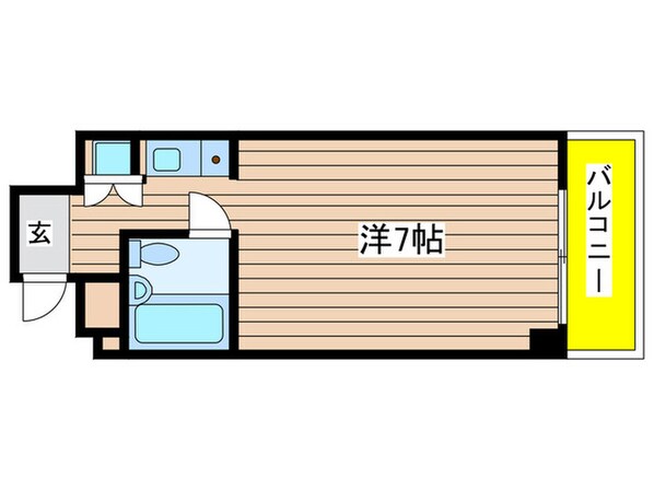 ハイツサニースポットの物件間取画像